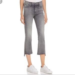 MOTHER Insider Crop Step Fray